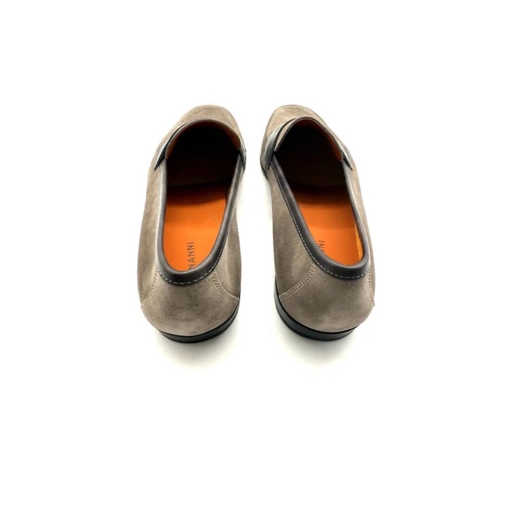 Magnanni Suede Loafers Taupe Grey Never Worn - Picture 4 of 8